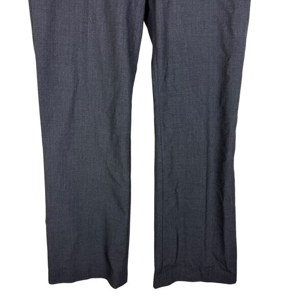 Calvin Klein Pants Womens 30W Gray Stretch Classic Fit Mid-Rise Bootcut Leg - Picture 3 of 14